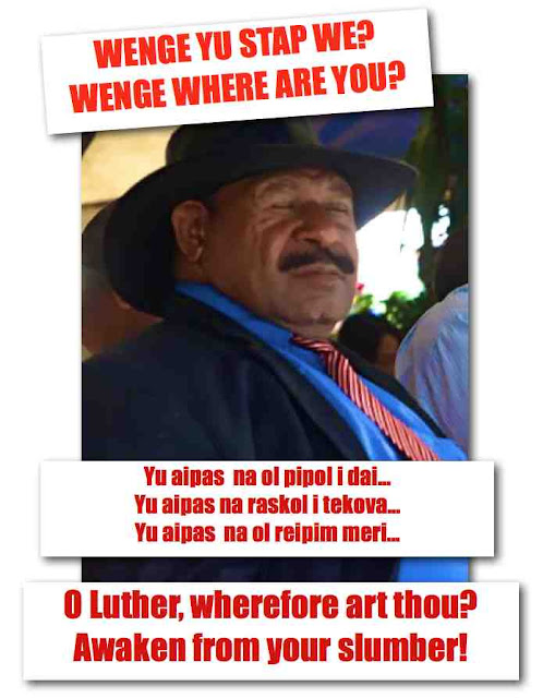 THE CRITIC WHAT THE HELL IS LUTHER WENGE DOING?