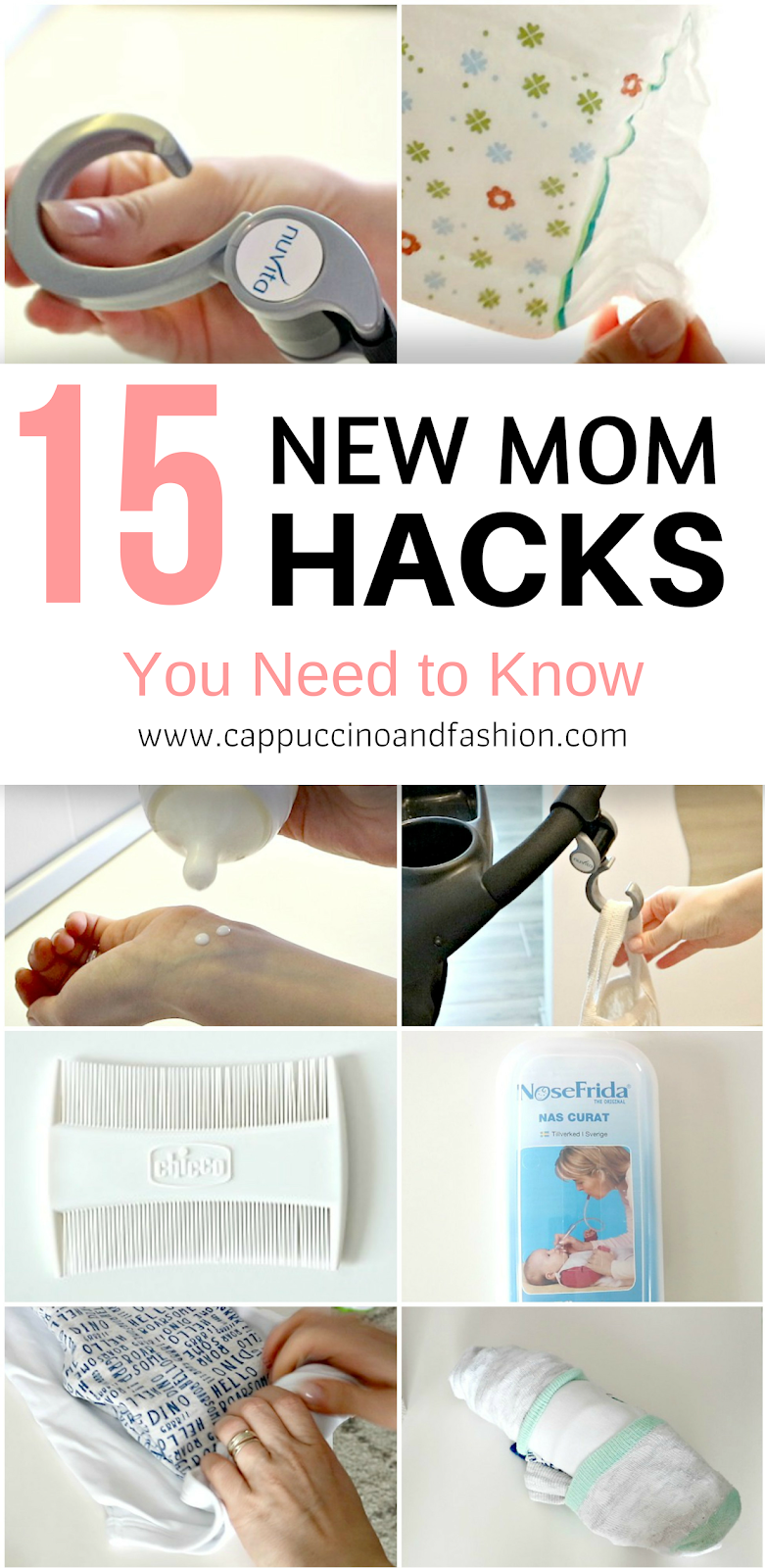 15 newborn mom hacks you need to know