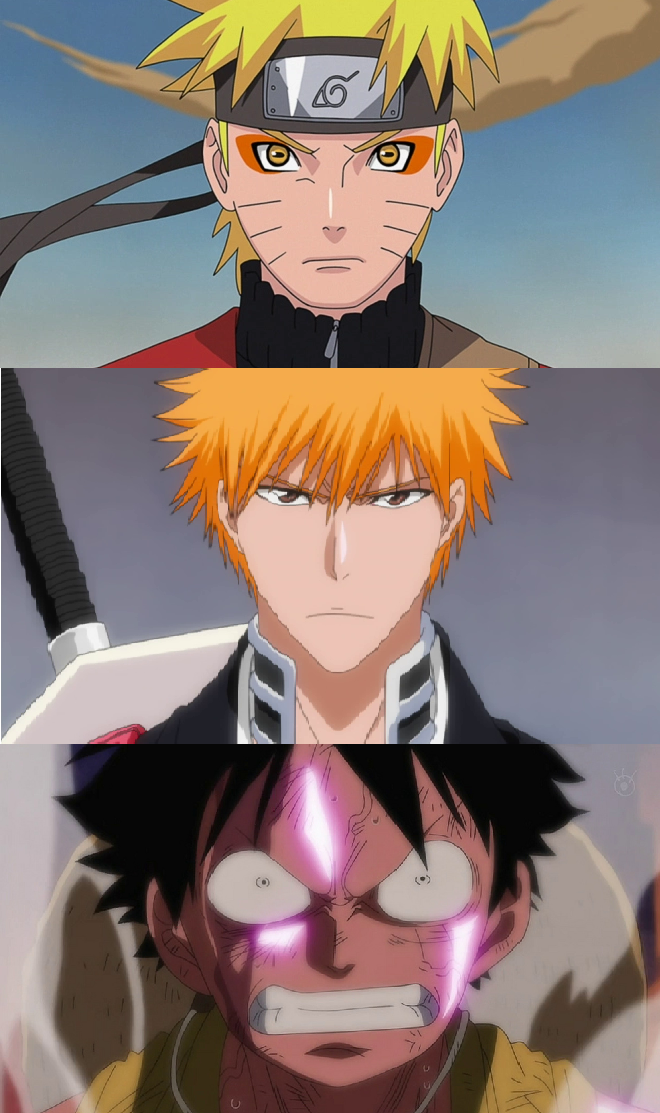 Otaku Nuts: Naruto vs Bleach vs One Piece - The 3 Fallen Heroes