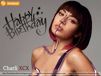charli xcx painted face and body image free download for her 29th hbd wishes