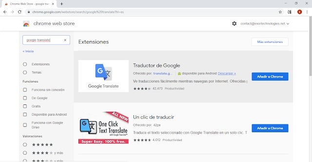 Como añadir google translate a chrome