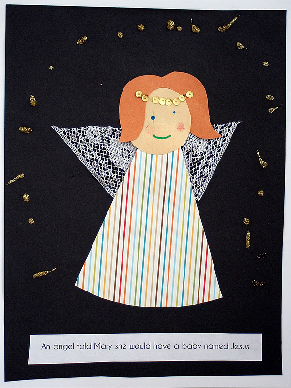 Little Page Turners Simple Childmade Christmas Story Book