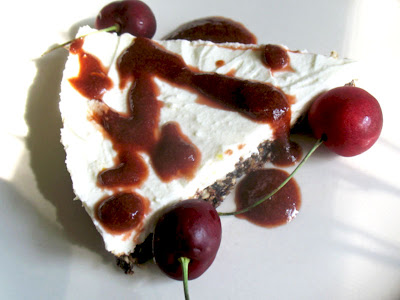 cherry cheesecake