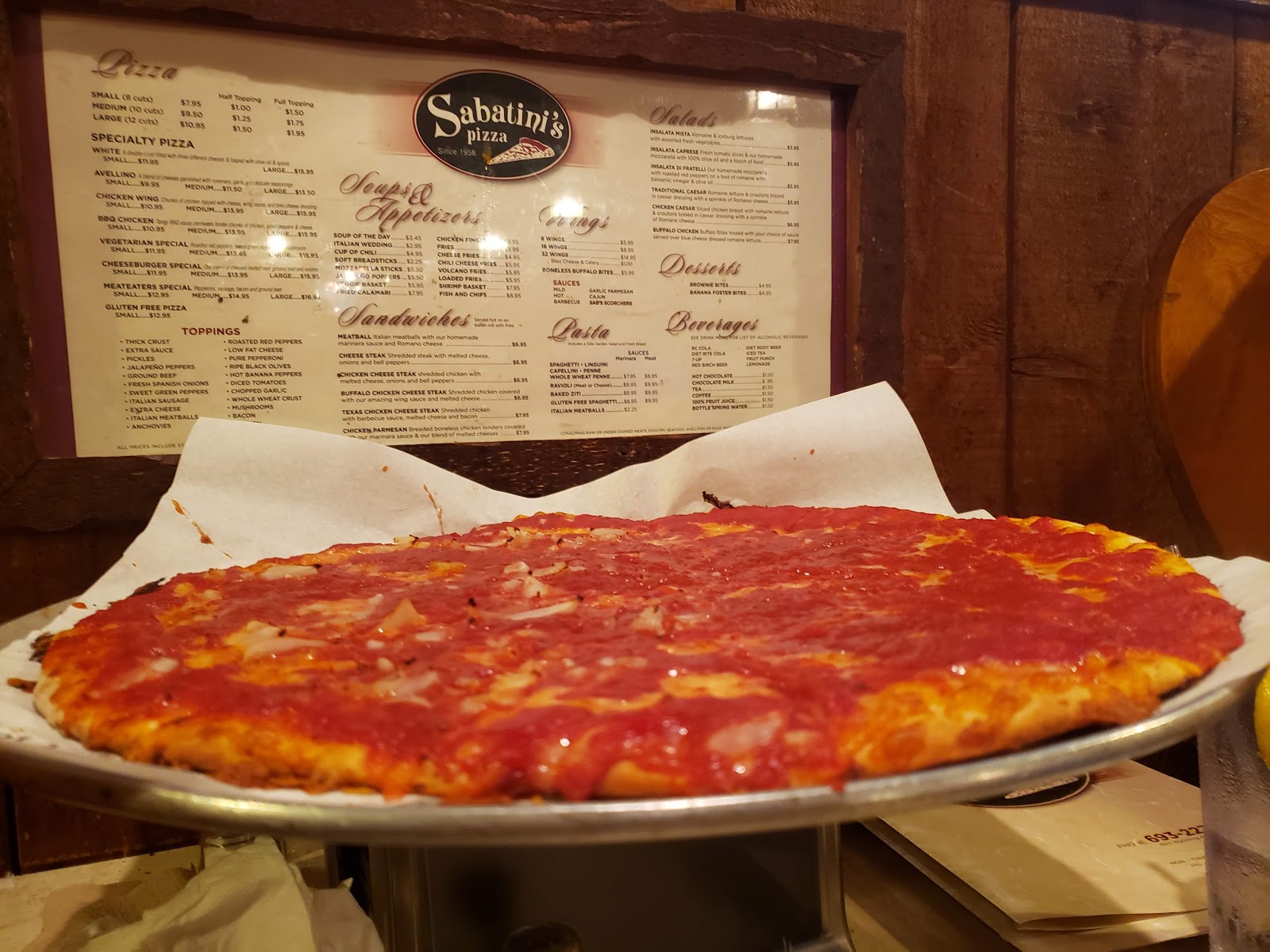 Sabatini's Pizza Exeter NEPA Pizza Review