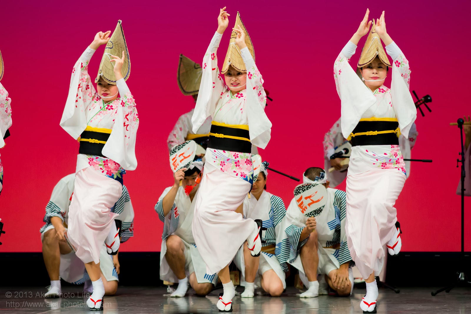 小金井市民文化祭、紅連の女踊り