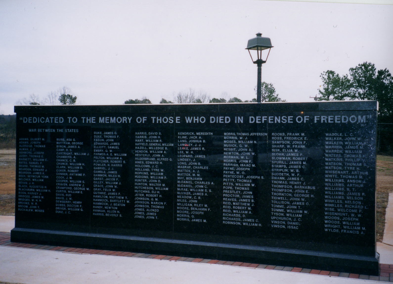 Carroll County Veterans Memorial Park Georgia Confederate Memorial Day Remembrance April 23 16
