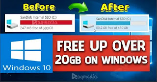 How-To-Free-Up-Over-20Gb-on-Windows-10 best-free-cloud-storage