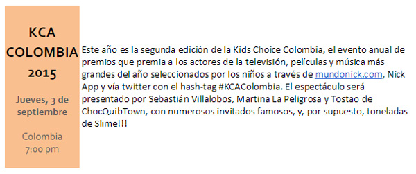 Nickelodeon-presenta-Host-nominados-Kids-Choice-Awards-Colombia-2015