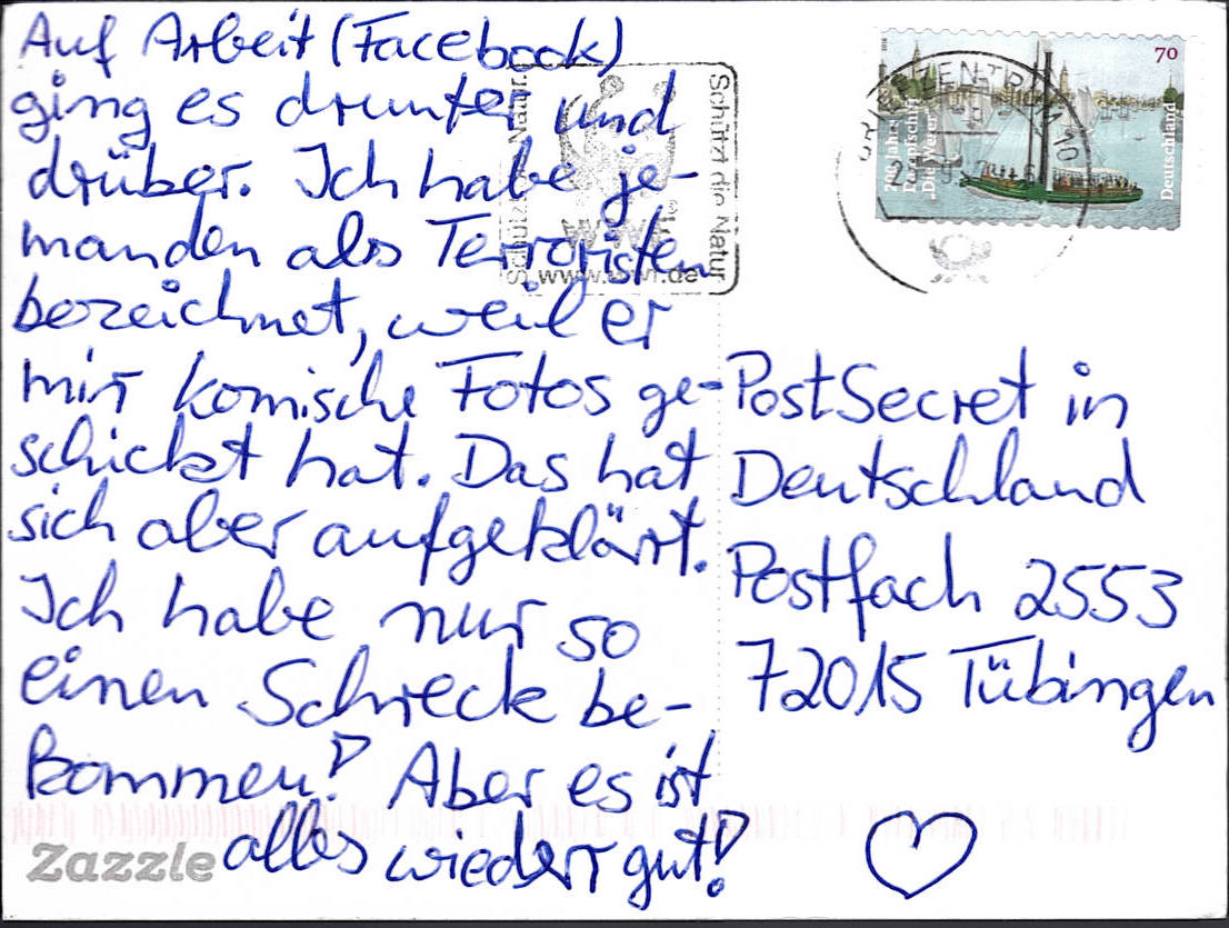 PostSecret auf Deutsch