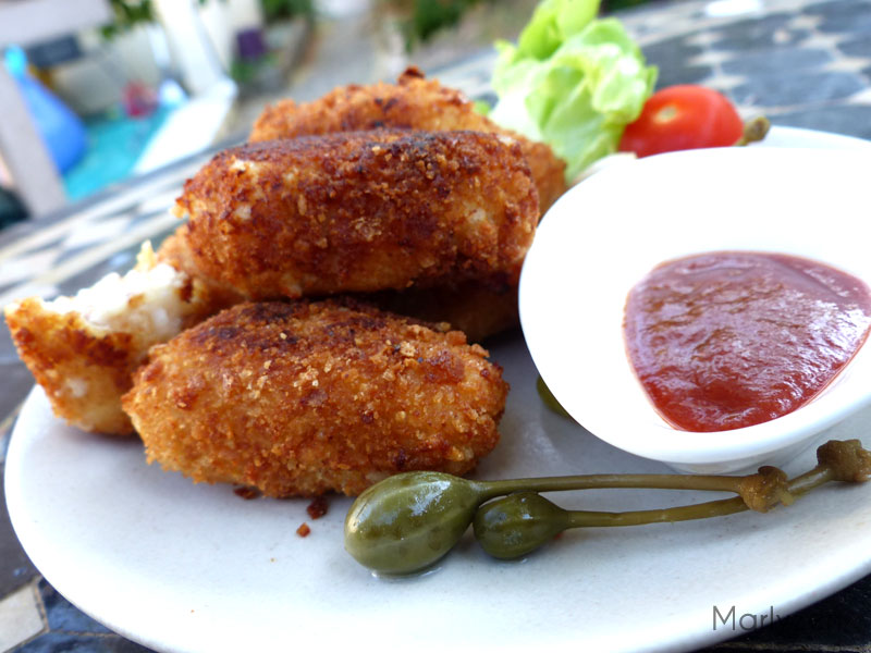 Croquetas au jambon cru