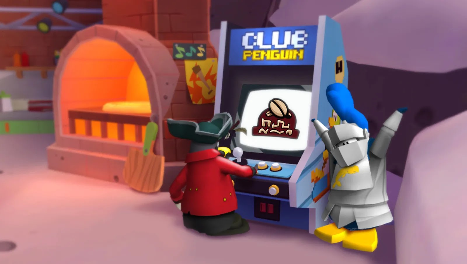 Adelanto: Arcade de Club Penguin