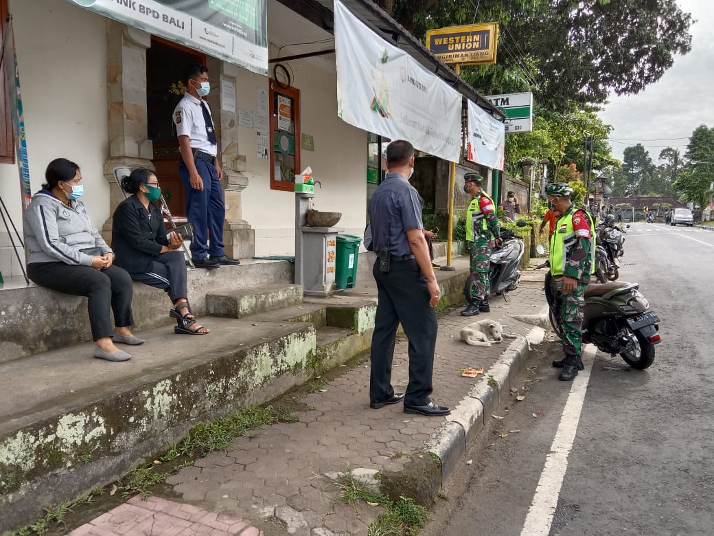 Satgas Enforce Bangli Disiplinkan Prokes Saat Libur Panjang