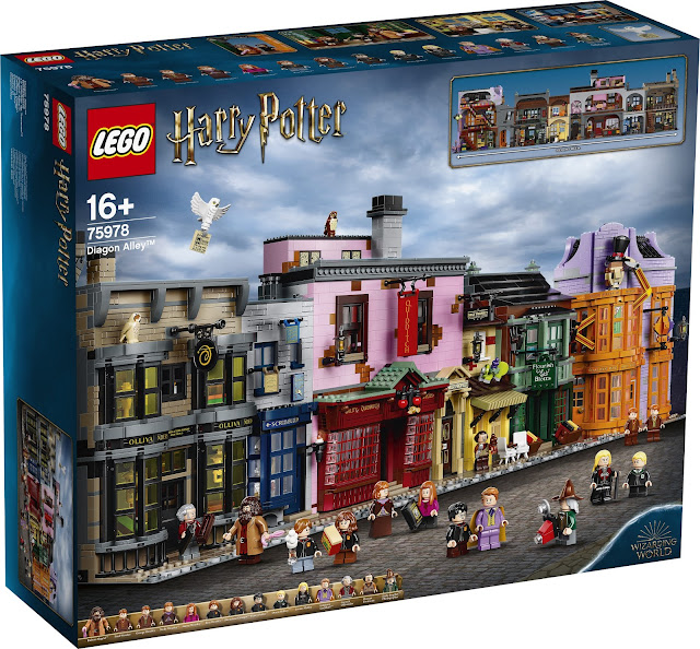 Figuras: Estrena septiembre con el LEGO Harry Potter Callejón Diagón 