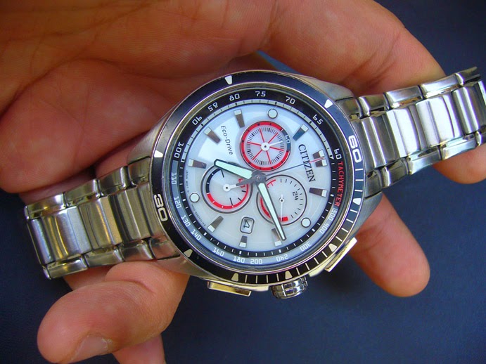 BAKUL JAM: SOLD: CITIZEN ECO-DRIVE CHRONOGRAPH