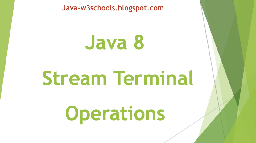Java 8 Stream Intermediate Operations Examples – NUUWI