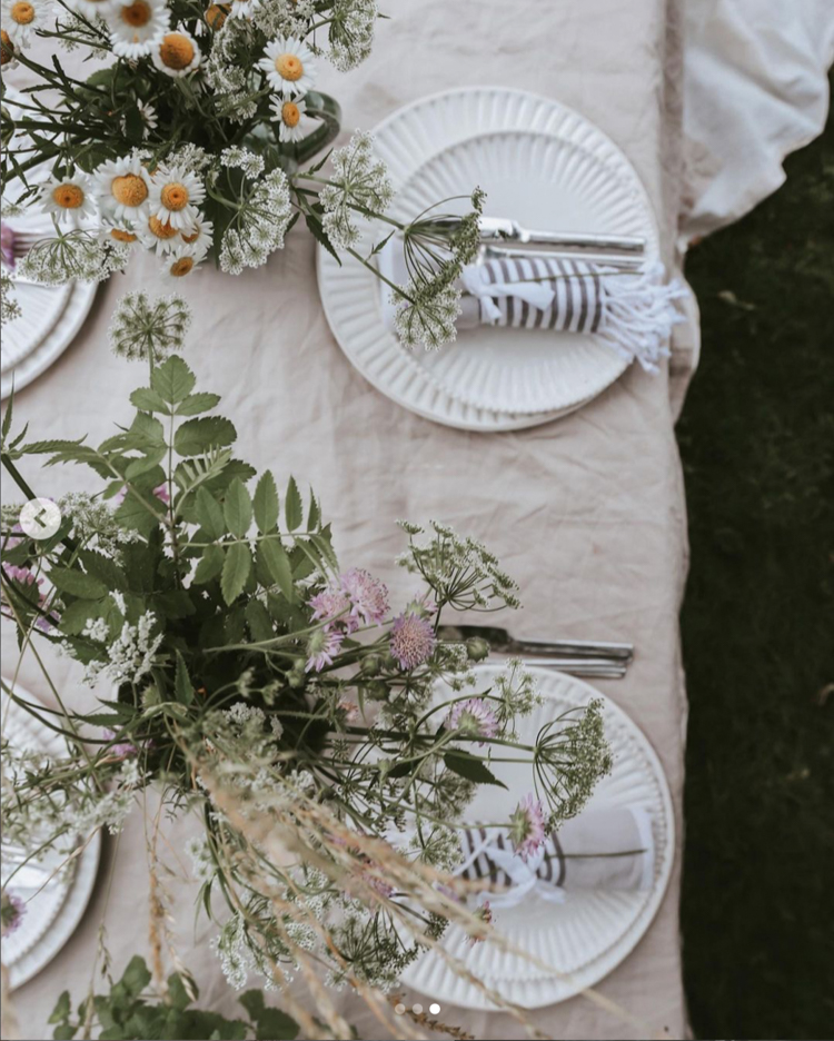 Pretty Summer Touches in an Idyllic Swedish cottage