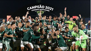 SE Palmeiras (Brasil) Bicampeã da Taça Libertadores da América de 2020/2021
