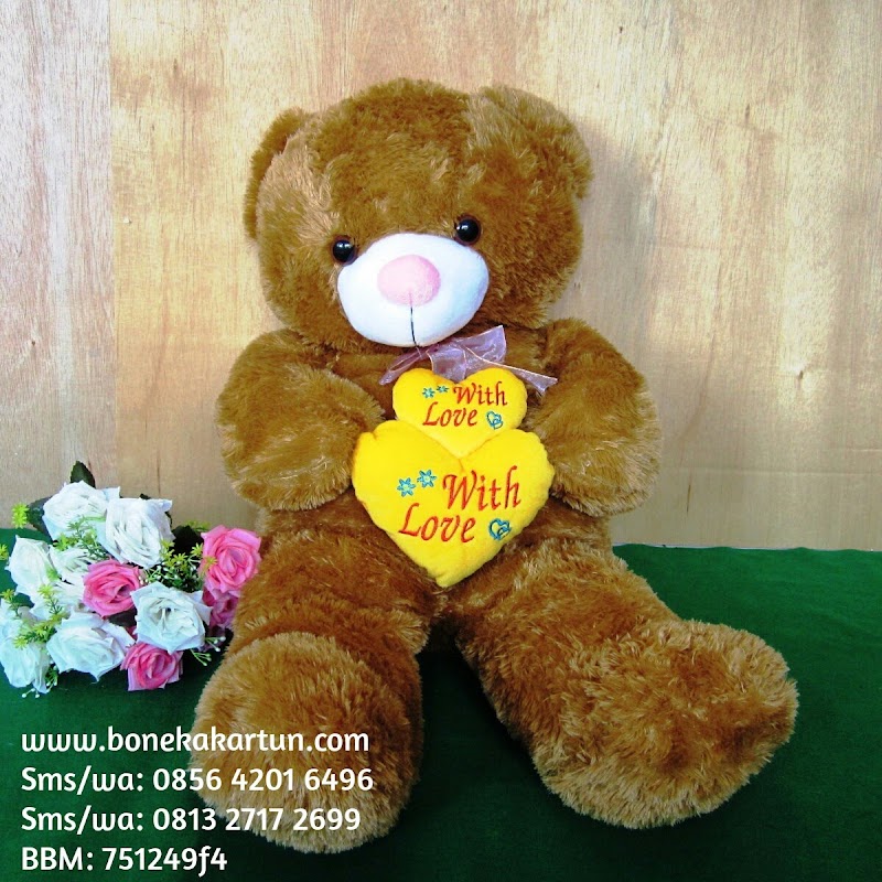 32+ Boneka Beruang Love Jumbo Dan Harganya