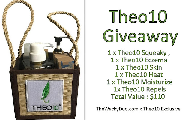 Theo10 Skincare products : Review + Giveaway