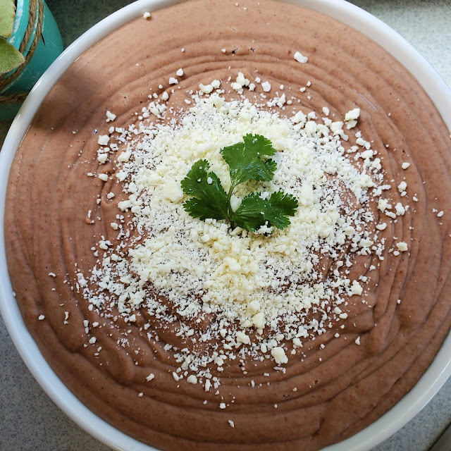 Authentic Restaurant Style Refried Beans