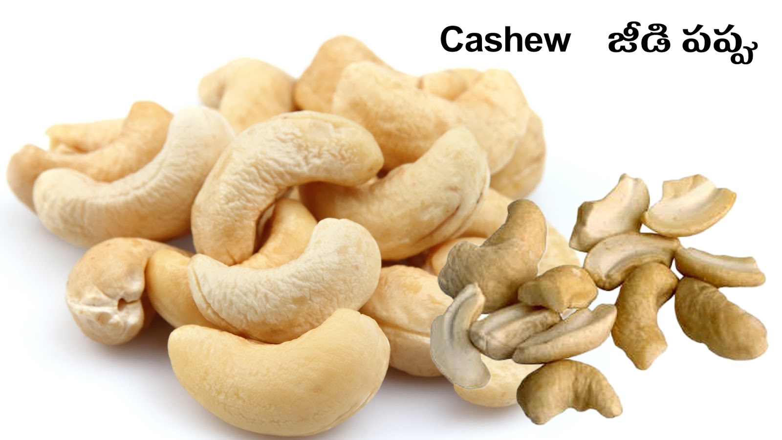 NUTS & DRY FRUITS Picture Dictionary English Telugu