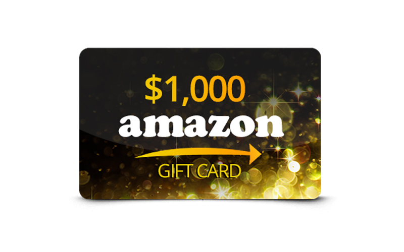 1000 Amazon Gift card