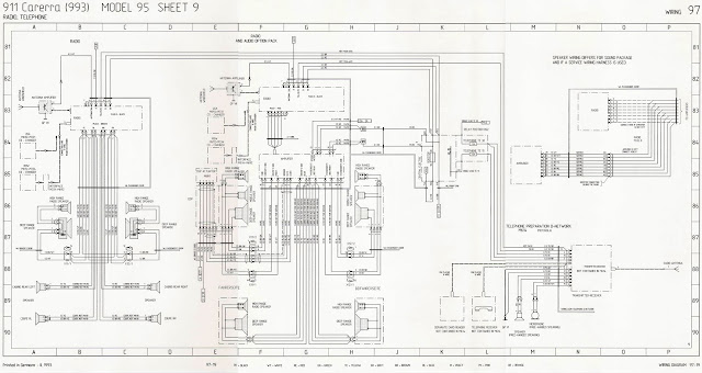 Andy's Porsche 993 Service & Repair : Radio Audio Pin-out and wire