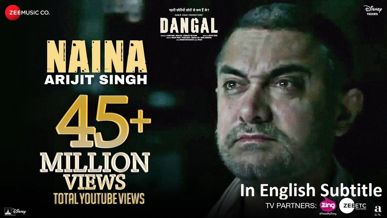 Naina Song In EnglishNaina song lyrics By Arijit Singh