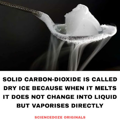 Dry ice facts