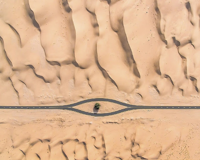Как пустыня поглощает Арабские Эмираты