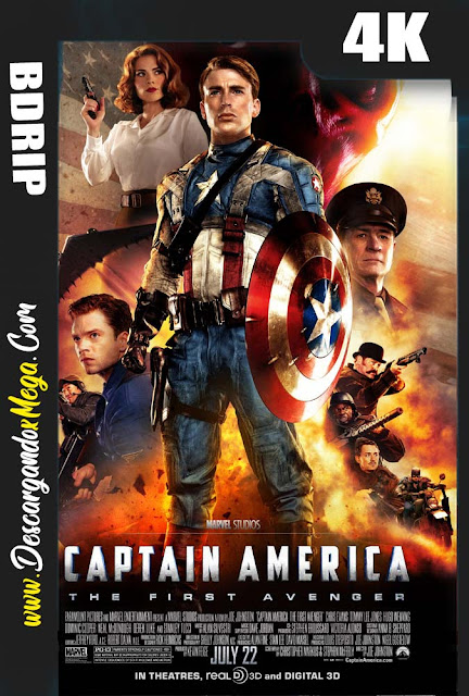 Capitán América El primer vengador (2011) 4K UHD HDR Latino