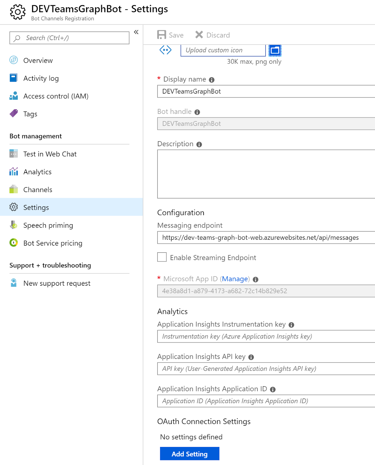 A Static State Teams Live Events
