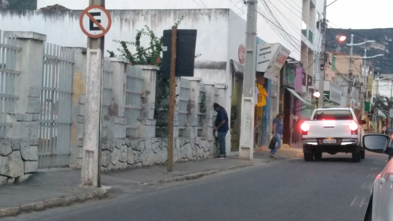 Boa ação em Jacobina; cidadão alimenta gata que vive nas ruas