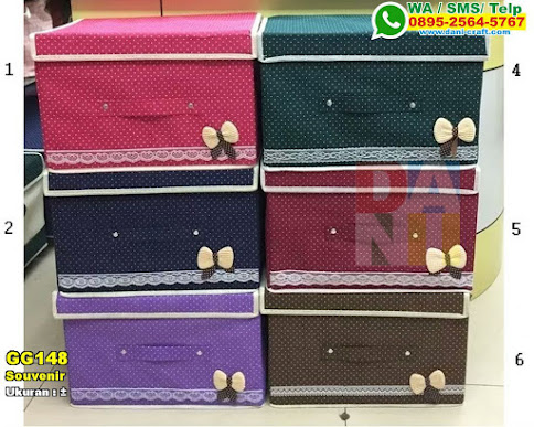 Souvenir Box Serbaguna Polka