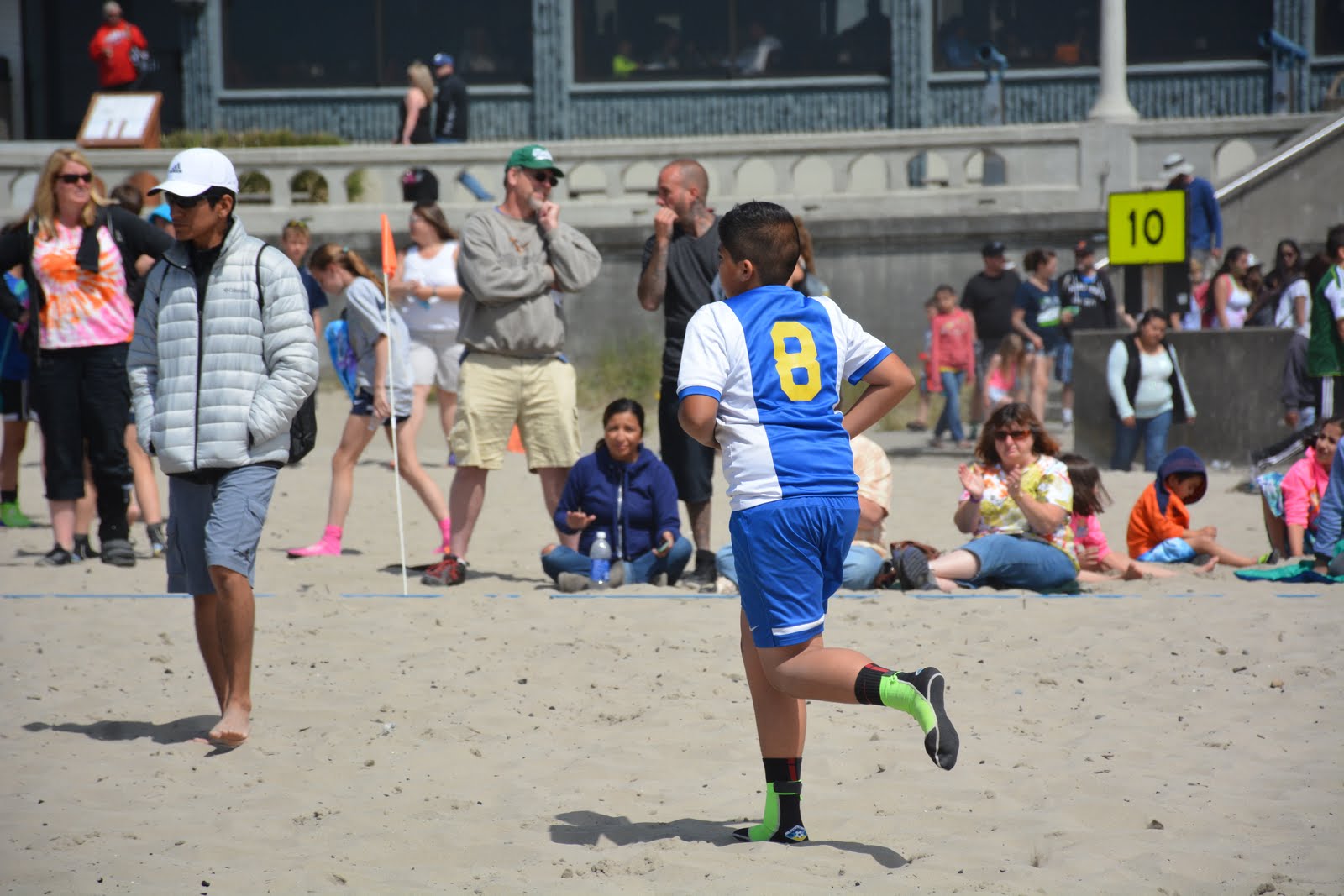 SC Cobras in Action Seaside Soccer In The Sand 3 Min Game and Shootout