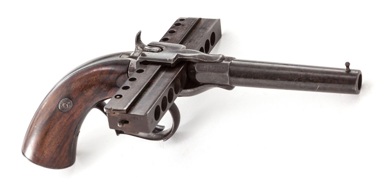 on target shooter nz The Brownings Harmonica Pistols & Weapons