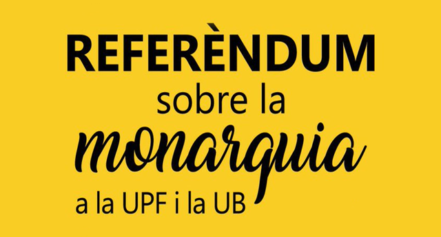 Resultados del referéndum en la Universitat de Barcelona y Universitat Pompeu Fabra sobre el modelo de Estado