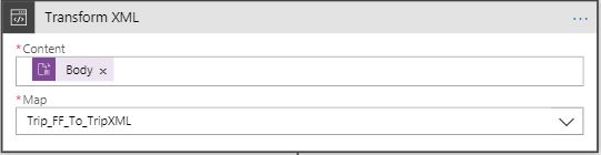Transform xml action Transform xml action
