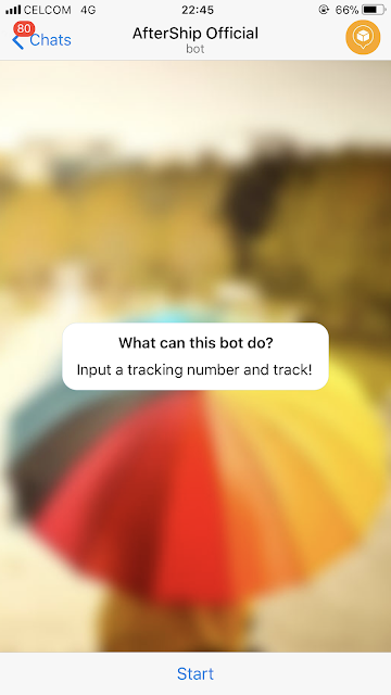 parcel tracking bot check guna bot