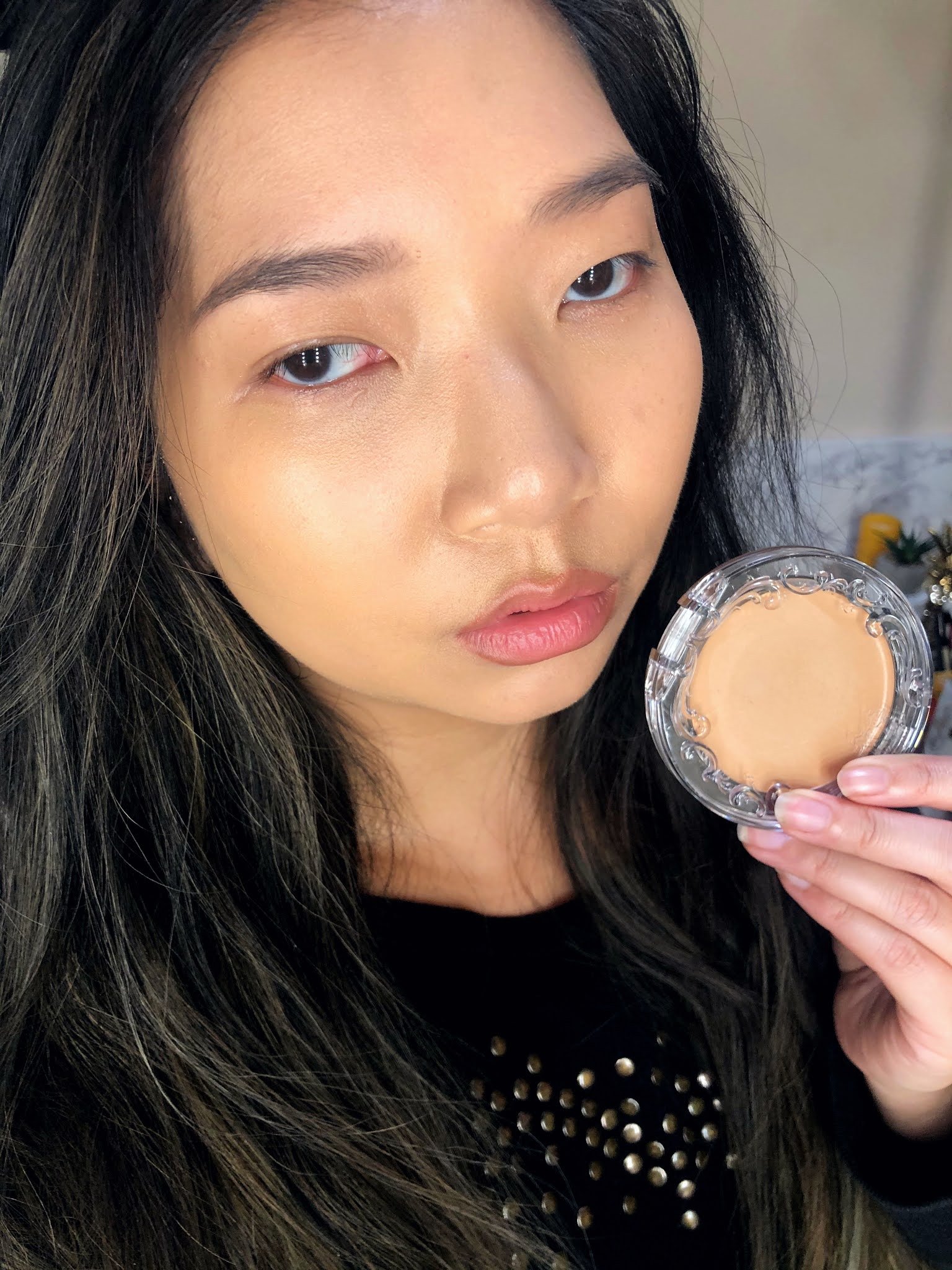 KVD Beauty Good Apple Skin-Perfecting Hydrating Foundation Balm Review and Swatches