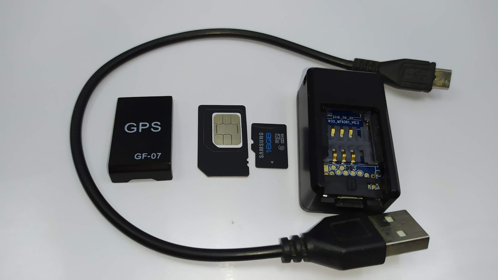 جهاز صغير و خطير للتجسس و تتبع الموقع + كيفية الحصول عليه GF-07
