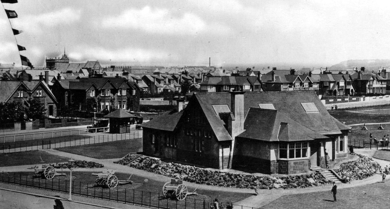 Tour Scotland Old Photograph Harling Drive Troon Scotland