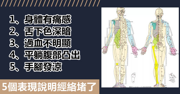 身體出現這5個症狀，說明你的經絡堵塞了！8個動作疏通全身氣血(經絡操)