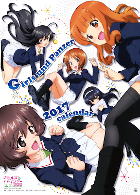 ガールズ&パンツァー 2017カレンダー ガールズ&パンツァー 2017カレンダー raw zip dl