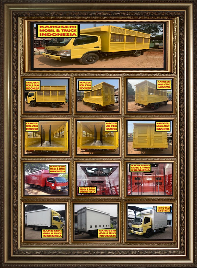 Karoseri Box DOC - Angkutan Anak Ayam Mobil & Truck { All Type }