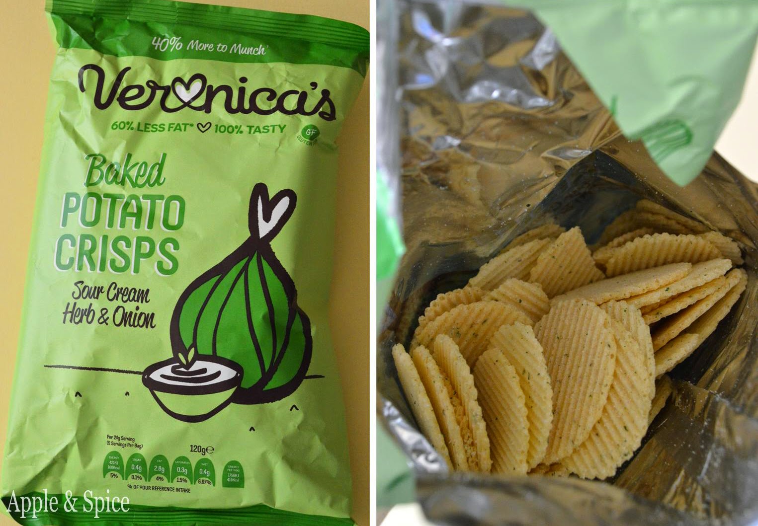 Apple & Spice Veronica’s Gluten Free Baked Crisps A Review