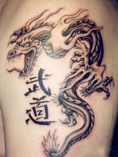 Tribal Dragon Tattoos, Tattooing