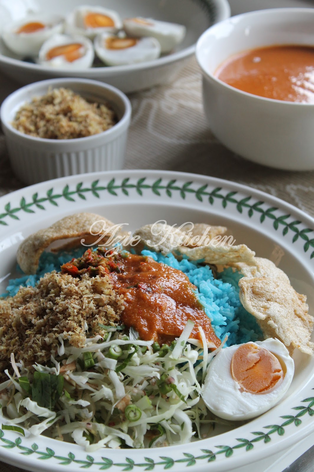 Azie Kitchen Nasi Kerabu Kelantan 