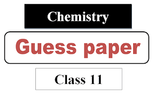 1st year chemistry guess paper 2024 pdf download