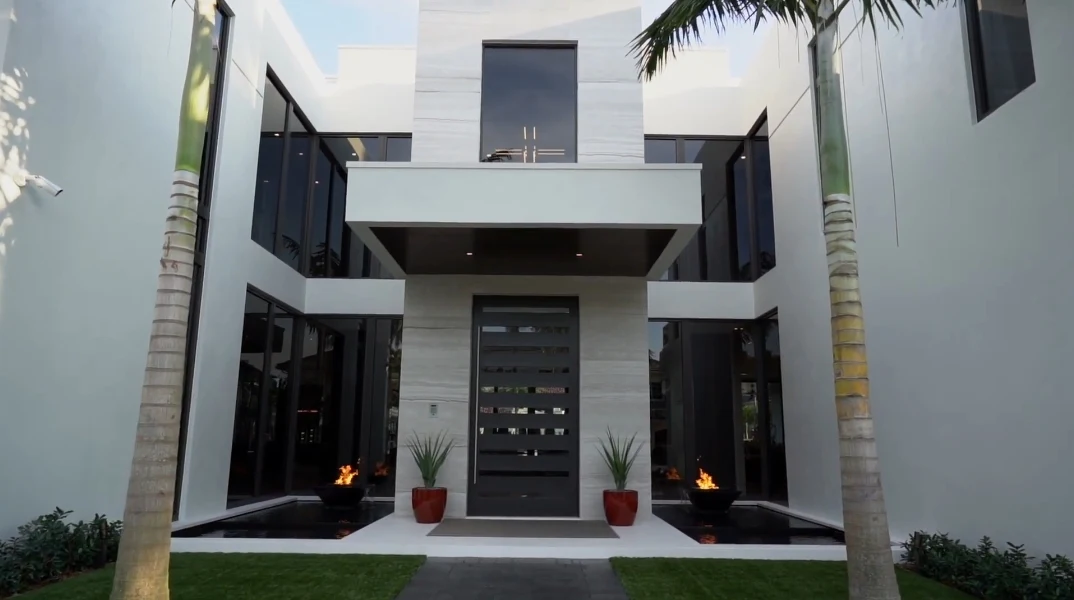 45 Interior Photos vs. 320 S Maya Palm Dr, Boca Raton, FL Ultra Luxury Contemporary House Tour